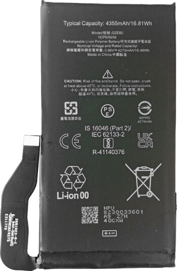 Google Pixel 7-batteri - 4355mAh