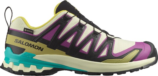 Salomon Men's XA 3D Pro V9 GORE TEX Transparent Yellow/Black/Waterfall Transparent Yellow / Black / Waterfall 44 2/ 3