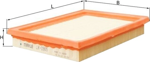 Luftfilter KNECHT LX 3305 Luftfilter KNECHT LX 3305