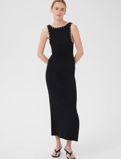 Gestuz Gzdrew Reversible Eyelet Dress - Black - L Gestuz Gzdrew Reversible Eyelet Dress - Black - L