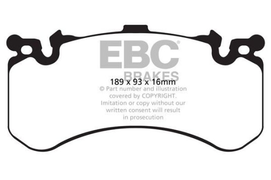 Bremseklosser EBC Brakes DP42158R