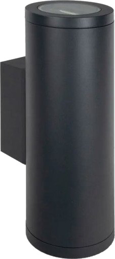 Norlys Lysfjord 6404 vegglampe 26,5W 3000K DALI2 IP65 grafitt
