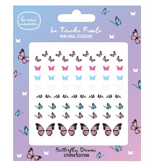 Le Mini Macaron Mini Nail Art Stickers Butterfly Dreams