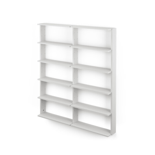 Massproductions Gridlock – T2-A12-0 vegghylle White stained Ash