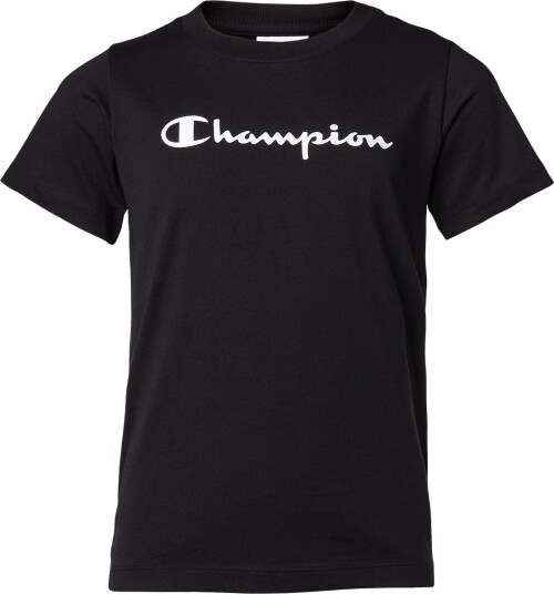 Champion Script Logo T-skjorte Barn Svart 126 - 131