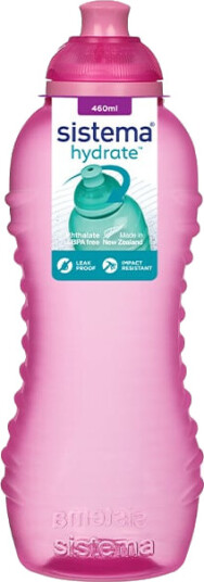 Sistema - Twist 'n' Sip  - 460ml Pink