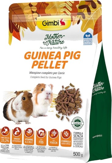 Gimbi Mother Nature Guinea Pig Pellet 500g