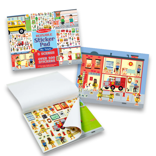 Melissa & Doug Klistremerkebok Min by