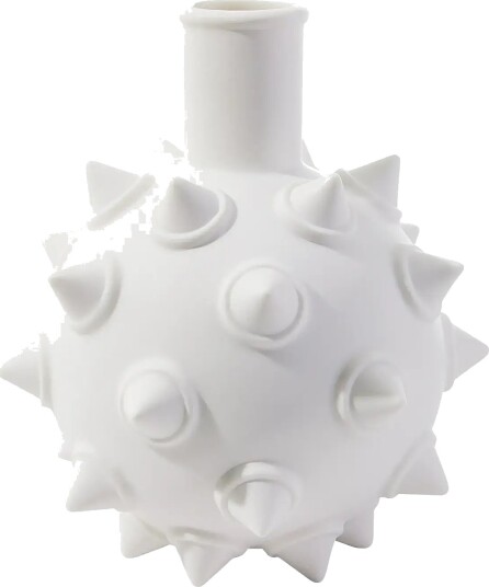 Jonathan Adler Charade Studded Bud Vase White ONE SIZE