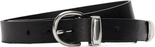 Selected Slwliv Western Belt - Black - 95