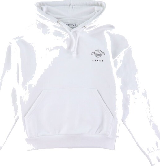 Hound Hettegenser Oversized Hoodie White Hound 12 år 152 Hettegenser Hvit