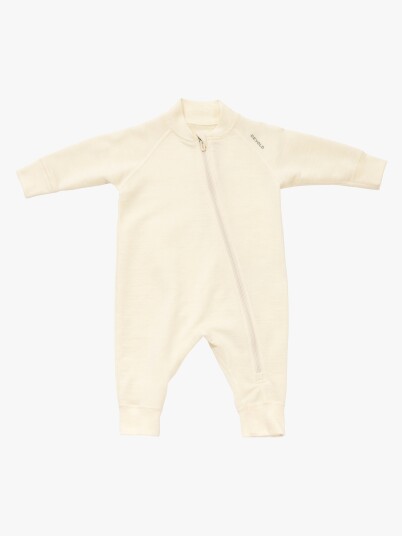 Devold Nibba Merino Jumpsuit Baby Raw White 92 Devold Nibba Merino Jumpsuit Baby Raw White 92