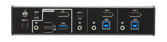 Aten Cs1953 - Kvm / Lyd / Usb-Svitsj - 3 X Kvm/Lyd/Usb - 2 Lokalbrukere - Stasjonær