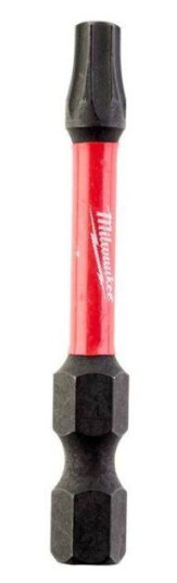 Milwaukee SHOCKWAVE TX25 10-pakning Bits 50 mm for Slagskrutrekker Milwaukee SHOCKWAVE TX25 10-pakning Bits 50 mm for Slagskrutrekker
