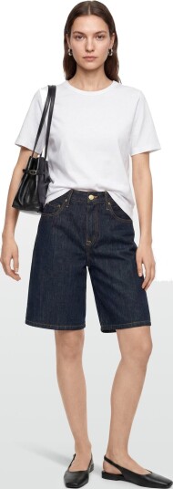Tommy Hilfiger Bermuda Shorts Rinse Hw Navy 25