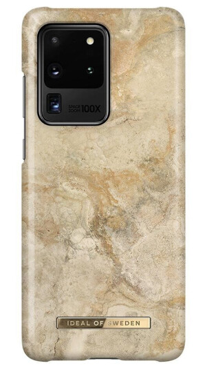 iDeal Of Sweden Samsung Galaxy S20 Ultra Fashion Case - Sandstorm Marble