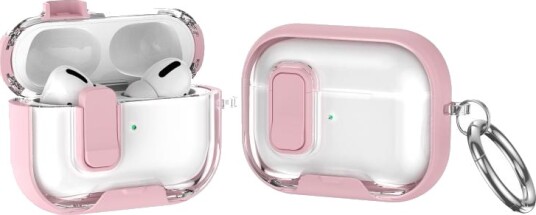 Beskyttelsesetui med stativ for AirPods Pro 2 Rosa