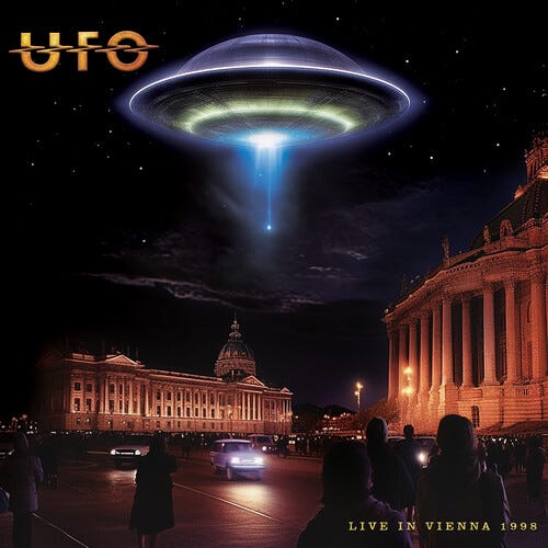 UFO Live In Vienna 1998 Silver LP/Vinyl UFO Live In Vienna 1998 Silver LP/Vinyl