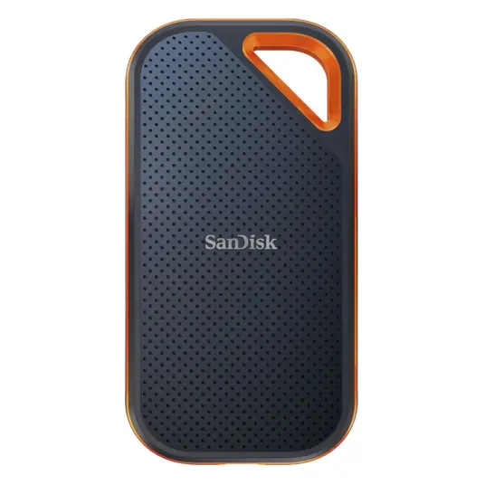 SanDisk Extreme PRO 4TB Ekstern SSD med USB 3.2 Gen 2x2 - Svart