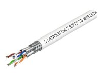 Lanview - Samlet kabel - 500 m - S/FTP - CAT 7 - halogenfri, solid - hvit Lanview - Samlet kabel - 500 m - S/FTP - CAT 7 - halogenfri, solid - hvit