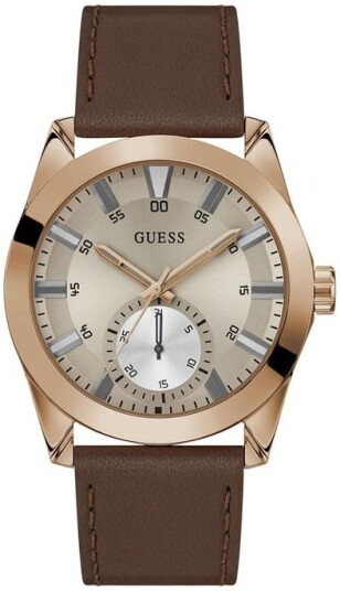 Guess Herreklokke GW0793G3 Greyson Grå/Lær Ø44 mm Guess Herreklokke GW0793G3 Greyson Grå/Lær Ø44 mm