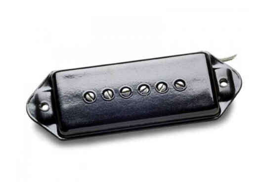 Nordstrand Np9.0P90 Style Pickup Svart Cover - Bridge