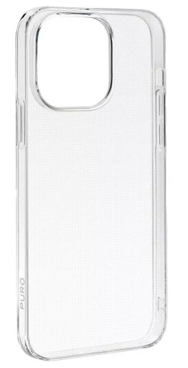 Puro Ultra Slim Transparent Deksel til iPhone 15 Pro - 0.3mm Plast