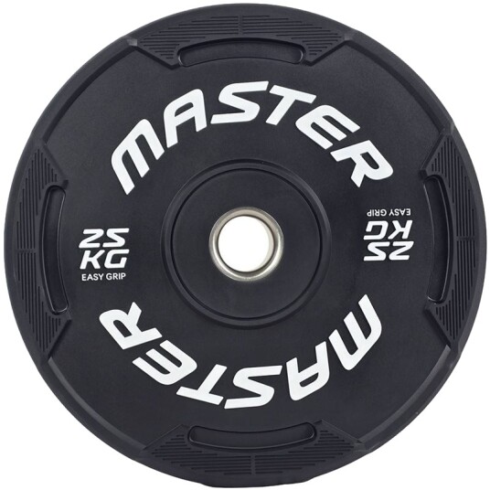 Master Fitness Easy Grip Black Viktskivor bumper