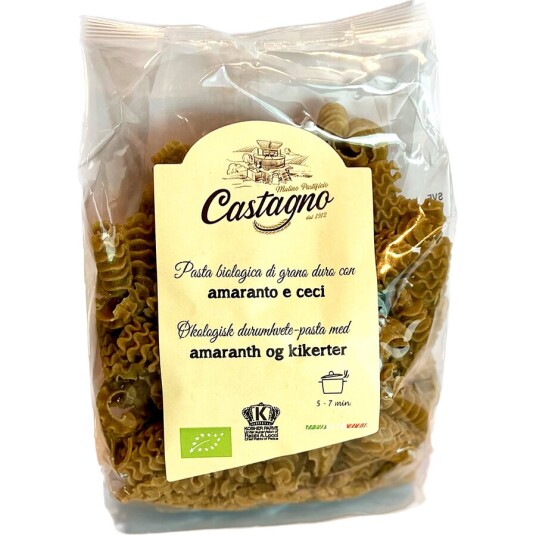 Castagno durumhvete pasta med amaranth & kikerter 250 g