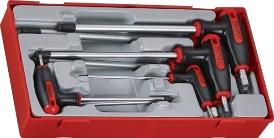 Teng Tools 7-Delt Sekskantnøkkel Tthex7 med 68930106 Teng Tools 7-Delt Sekskantnøkkel Tthex7 med 68930106