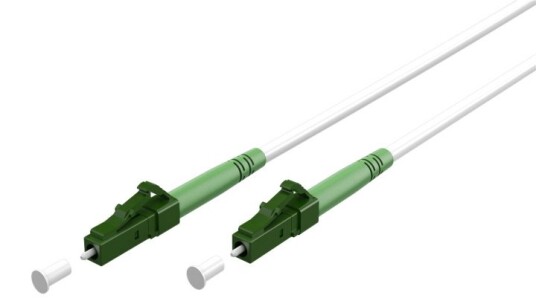Goobay 20m Optisk Fiberkabel Singlemode OS2 LC-APC Hvit Goobay 20m Optisk Fiberkabel Singlemode OS2 LC-APC Hvit