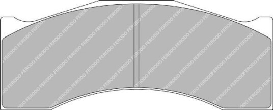Bremseklosser FERODO RACING FRP3080R Bremseklosser FERODO RACING FRP3080R