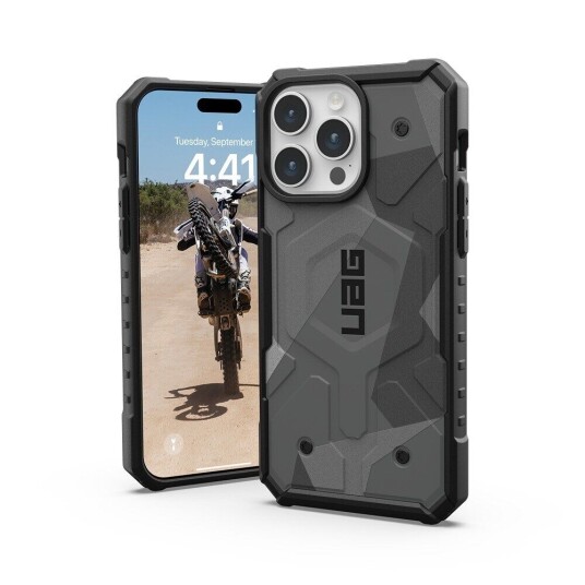 Urban Armor Gear (Uag) Iphone 15 Pro Max Deksel Pathfinder Se Magsafe Geo Camo