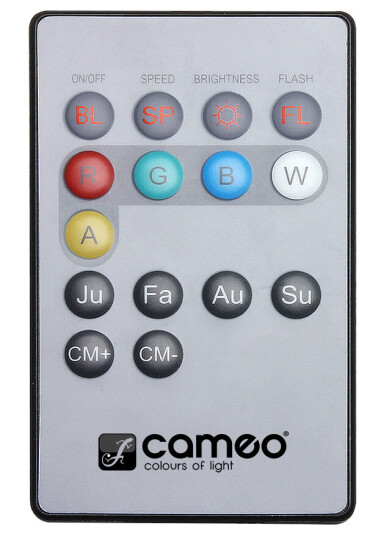 Cameo Flat Par Can Can Remote