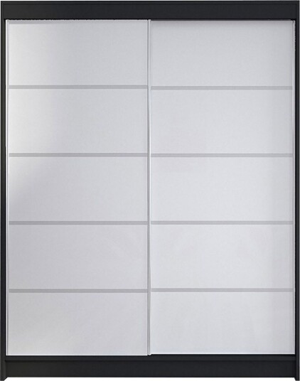 Garderobe Camino LED-belysning - Svart/Hvit