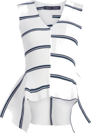 Proenza Schouler Dame Topper Hvit M,
