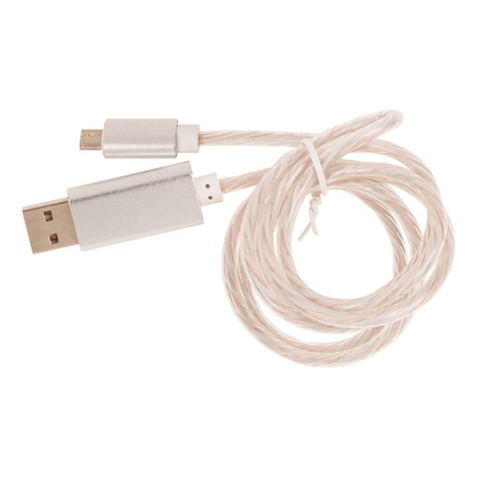 Out of the Blue USB Ladekabel med LED - Micro