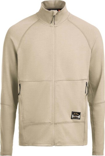 Lundhags Men's Tived Merino Full Zip Sand S