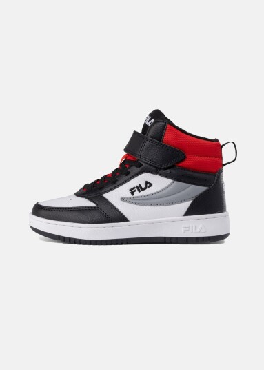 Fila Rega Nf Mid Velcro Kids White Black Fila Red 32  Sko