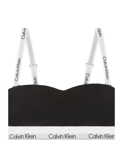 Calvin Klein Lightly Lined Bandeau Black XXS Calvin Klein Lightly Lined Bandeau Black XXS