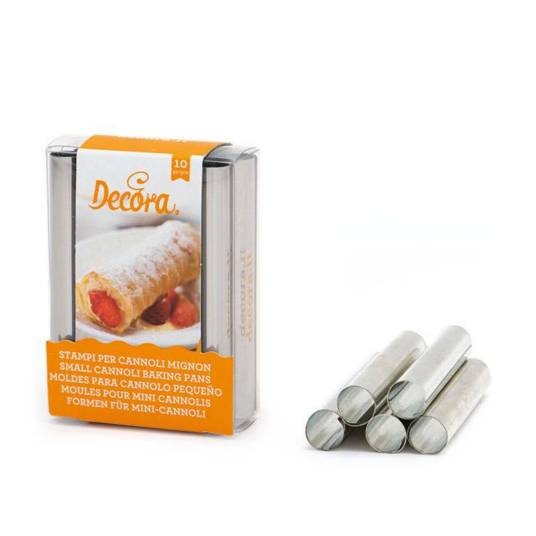 Decora Cannoli Mignon Form 1,1cm Pk/10 