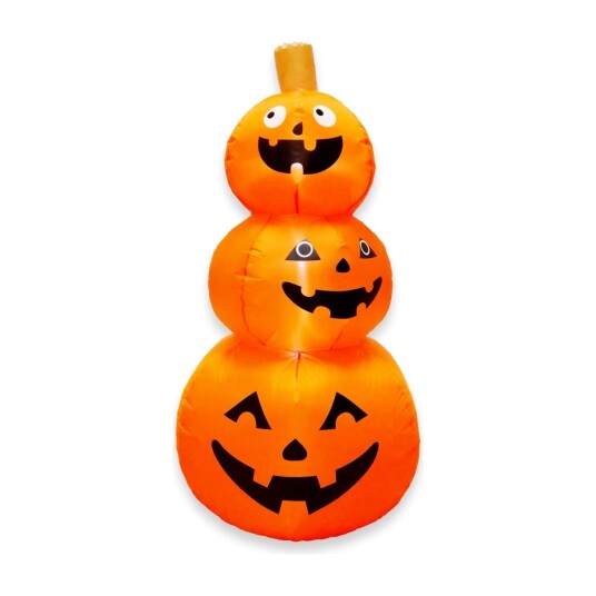 KULZ OPPBLÅSBART HALLOWEEN-GRESSKARTÅRN MED LED-LYS 122 CM KUINFPUMPKTOW KULZ OPPBLÅSBART HALLOWEEN-GRESSKARTÅRN MED LED-LYS 122 CM KUINFPUMPKTOW