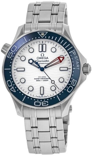 Omega Herreklokke 210.30.42.20.04.002 Seamaster Diver 300M Hvit/Stål