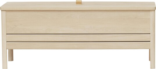A Line Oppbevaringsbenk 111 cm White Oak A Line Oppbevaringsbenk 111 cm White Oak