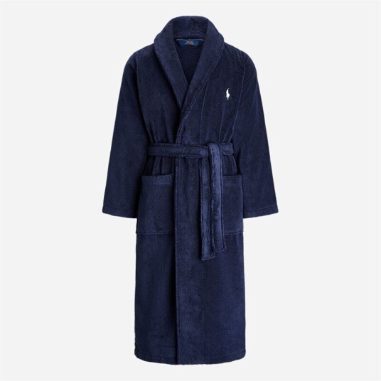 Ralph Lauren Kimono Robe - Cruise Navy