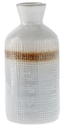 Vase Nazar; 8.5x18 cm (ØxH); Brun/Grå/Beige