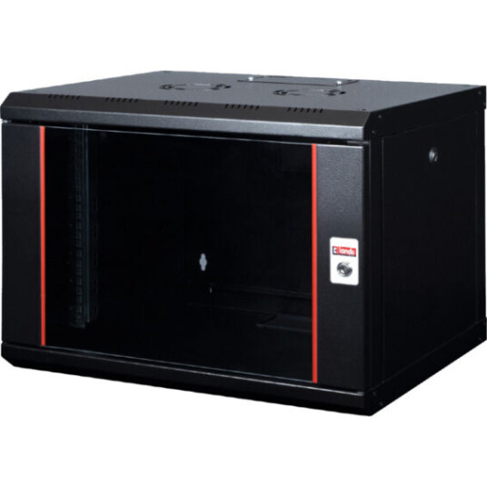 Lande Veggskap Sort 7U B600xD450xH418 - 6956169 Lande Veggskap Sort 7U B600xD450xH418 - 6956169