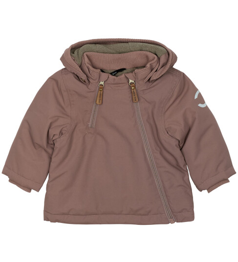 Mikk Line Twilight Mauve Nylon Baby Jakke Solid 98