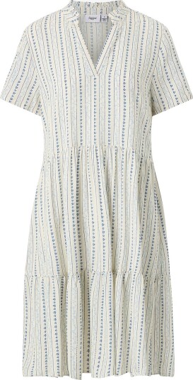 Saint Tropez Kjole EdaSZ SS Dress Hvit Saint Tropez Kjole EdaSZ SS Dress Hvit