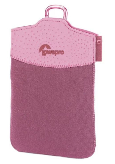 Lowepro Tasca 30 Etui til mobiltelefon/afspiller/kamera neopren rosa Blossom